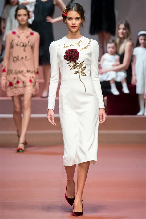 dolce gabbana runway